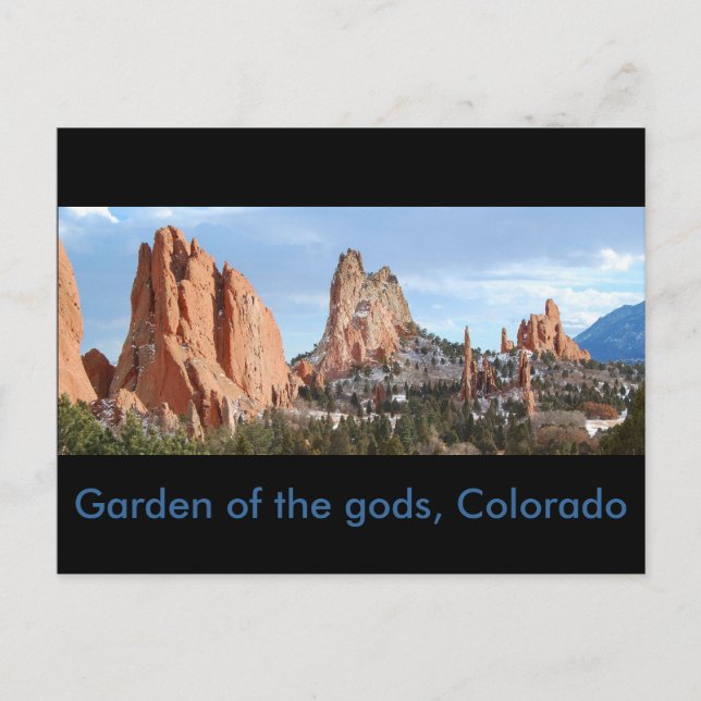 Garden of the gods copy, Garden of the gods, Co... Postcard (Front)