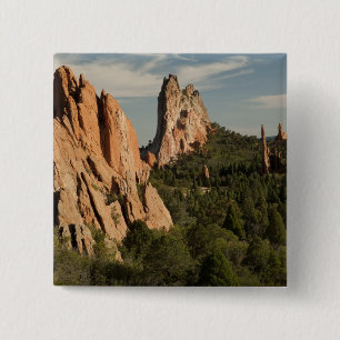 Garden of the Gods Historic Site 15 Cm Square Badge