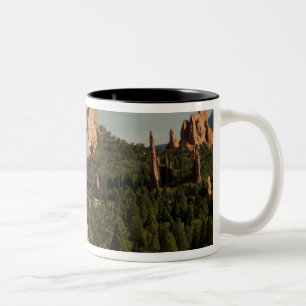Garden of the Gods Historic Site Two-Tone Coffee Mug