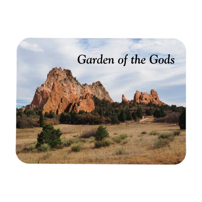Garden of the Gods in Colorado Springs Magnet (Horizontal)