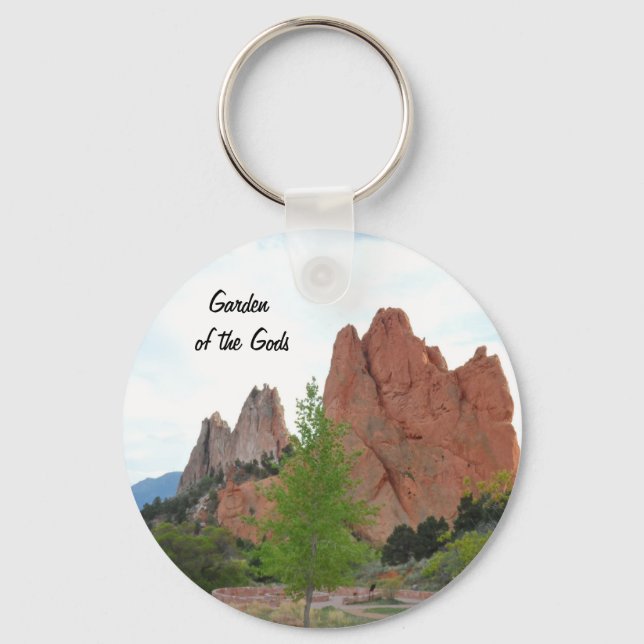 Garden of the Gods Key Ring (Front)