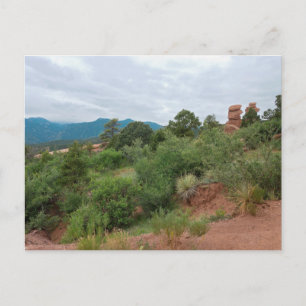 Garden of the Gods Mountains and Hills Postcard