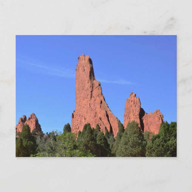 Garden of the Gods Postcard (Front)