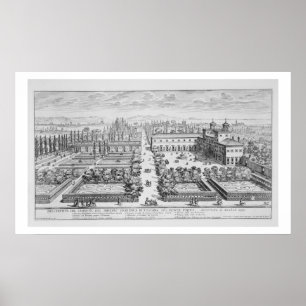 Garden of the Grand Duke of Tuscany on the Monte P Poster