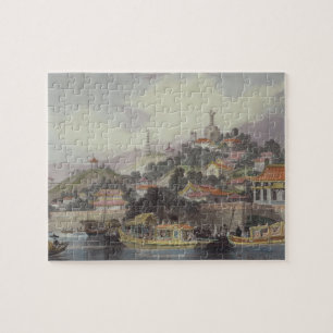 Garden of the Imperial Palace, Peking, from 'China Jigsaw Puzzle