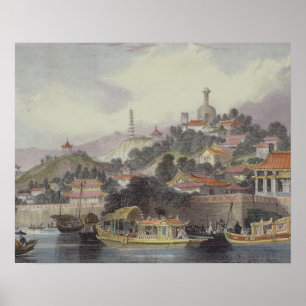Garden of the Imperial Palace, Peking, from 'China Poster