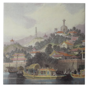 Garden of the Imperial Palace, Peking, from 'China Tile