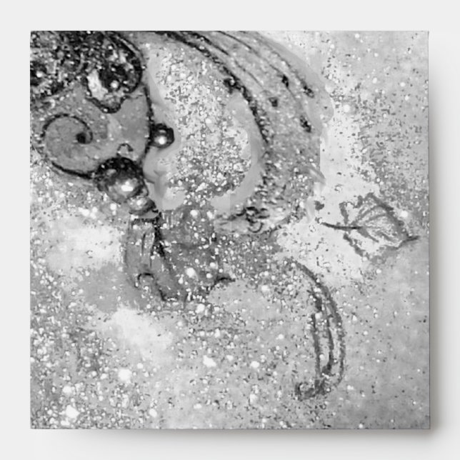 GARDEN OF THE LOST SHADOWS black and white pink Envelopes (Front)