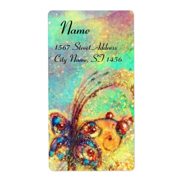 GARDEN OF THE LOST SHADOWS, blue,gold yellow,green (Front)