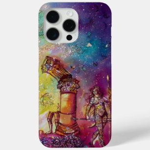 GARDEN OF THE LOST SHADOWS blue green gold iPhone 15 Pro Max Case