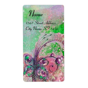 GARDEN OF THE LOST SHADOWS, blue green pink