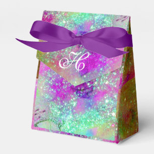 GARDEN OF THE LOST SHADOWS BLUE PURPLE PINK FLORAL FAVOUR BOX