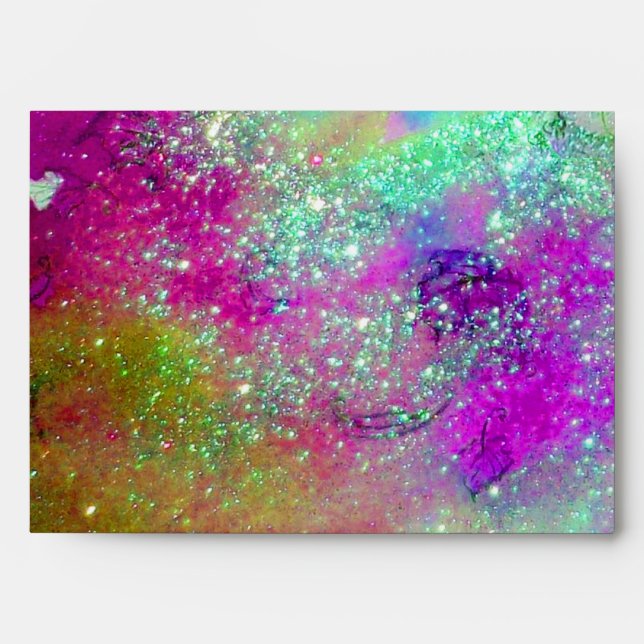 GARDEN OF THE LOST SHADOWS blue violet purple Envelopes (Front)