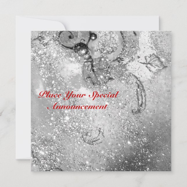 GARDEN OF THE LOST SHADOWS / BUTTERFLY MONOGRAM ANNOUNCEMENT (Front)