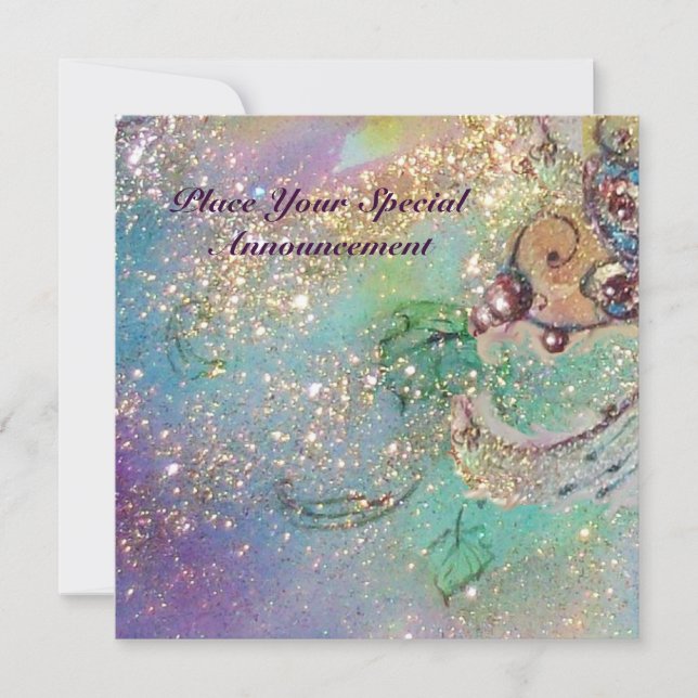 GARDEN OF THE LOST SHADOWS / BUTTERFLY MONOGRAM ANNOUNCEMENT (Front)