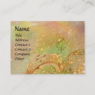 GARDEN OF THE LOST SHADOWS BUTTERFLY MONOGRAM BUSINESS CARD