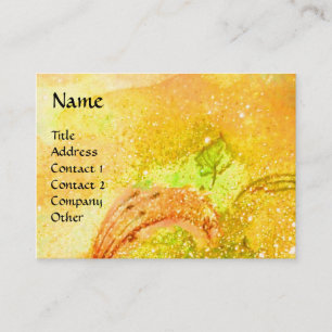 GARDEN OF THE LOST SHADOWS BUTTERFLY MONOGRAM BUSINESS CARD