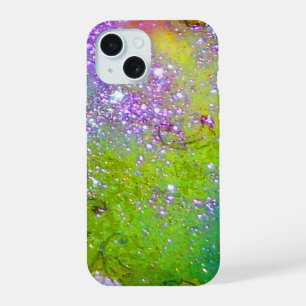 GARDEN OF THE LOST SHADOWS -BUTTERFLY PLANT purple iPhone 15 Case
