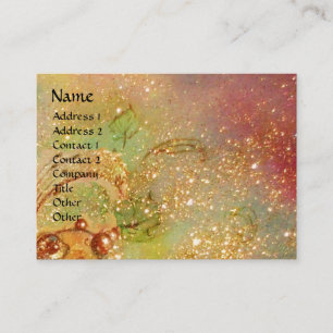 GARDEN OF THE LOST SHADOWS / FAIRY AND BUTTERFLIES BUSINESS CARD