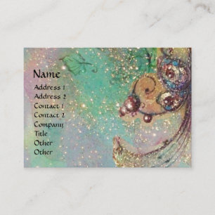 GARDEN OF THE LOST SHADOWS / FAIRY AND BUTTERFLIES BUSINESS CARD