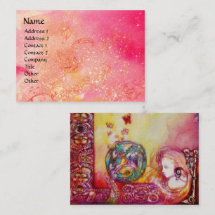 GARDEN OF THE LOST SHADOWS - FAIRY AND BUTTERFLIES BUSINESS CARD