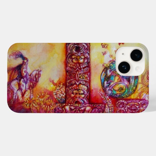 GARDEN OF THE LOST SHADOWS / KNIGHT AND FAERY Case-Mate iPhone CASE (Back (Horizontal))