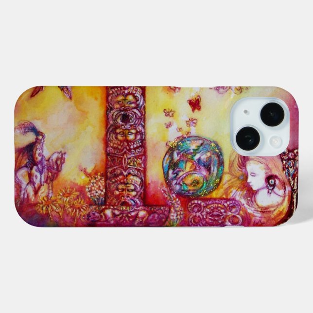 GARDEN OF THE LOST SHADOWS / KNIGHT AND FAERY Case-Mate iPhone CASE (Back (Horizontal))