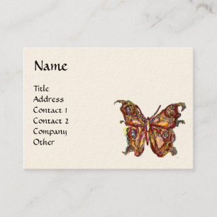 GARDEN OF THE LOST SHADOWS - MAGIC BUTTERFLIES BUSINESS CARD