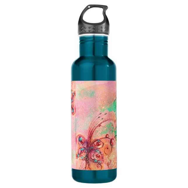 GARDEN OF THE LOST SHADOWS -MAGIC BUTTERFLY PLANT 710 ML WATER BOTTLE (Front)