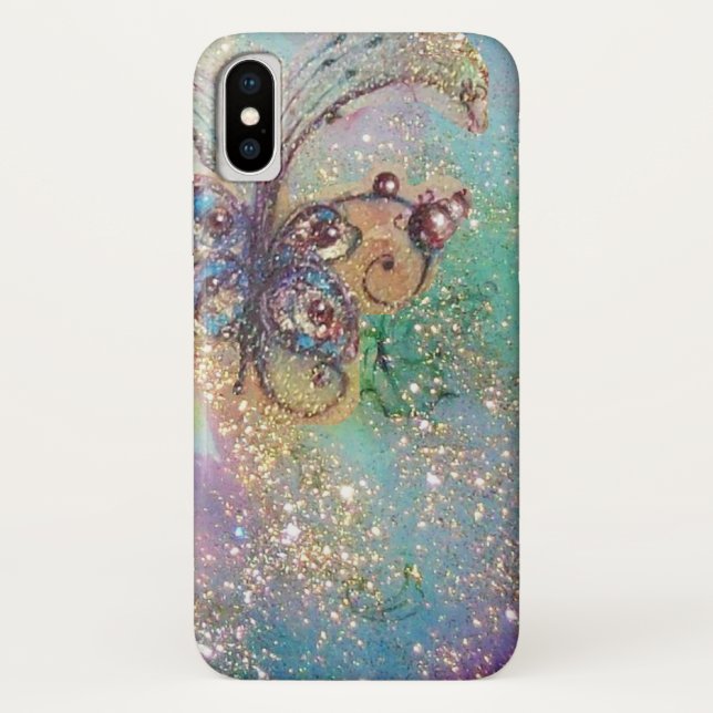 GARDEN OF THE LOST SHADOWS -MAGIC BUTTERFLY PLANT Case-Mate iPhone CASE (Back)