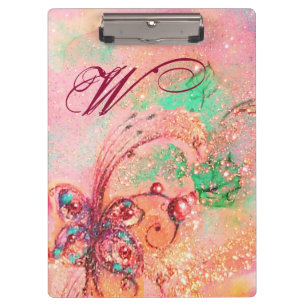 GARDEN OF THE LOST SHADOWS MAGIC BUTTERFLY PLANT CLIPBOARD