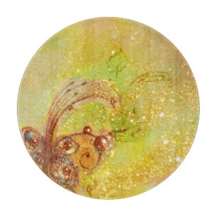 GARDEN OF THE LOST SHADOWS -MAGIC BUTTERFLY PLANT CUTTING BOARD