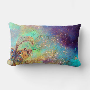 GARDEN OF THE LOST SHADOWS -MAGIC BUTTERFLY PLANT LUMBAR CUSHION