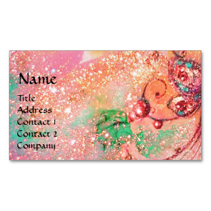 GARDEN OF THE LOST SHADOWS MAGIC BUTTERFLY PLANT Magnetic BUSINESS CARD