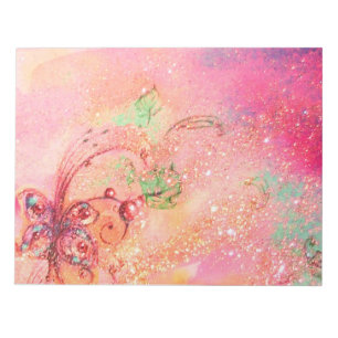 GARDEN OF THE LOST SHADOWS MAGIC BUTTERFLY PLANT NOTEPAD