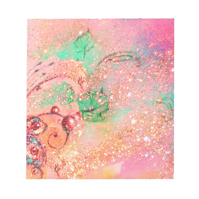 GARDEN OF THE LOST SHADOWS  MAGIC BUTTERFLY PLANT NOTEPAD (Front)