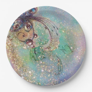 GARDEN OF THE LOST SHADOWS MAGIC BUTTERFLY PLANT PAPER PLATE