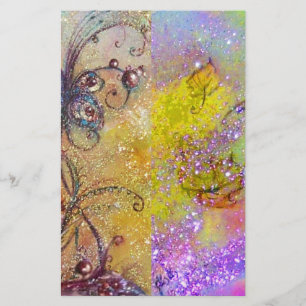 GARDEN OF THE LOST SHADOWS /MAGIC BUTTERFLY PLANT STATIONERY