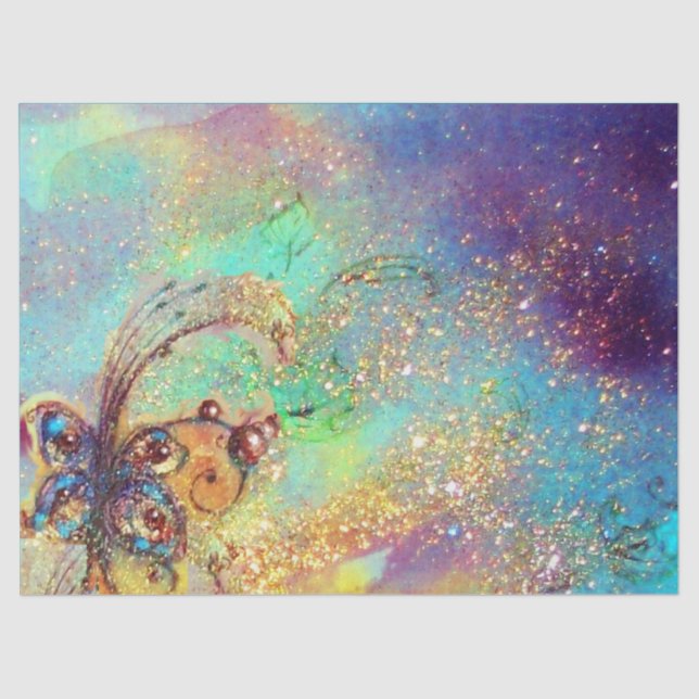 GARDEN OF THE LOST SHADOWS -MAGIC BUTTERFLY PLANT TISSUE PAPER (Front)