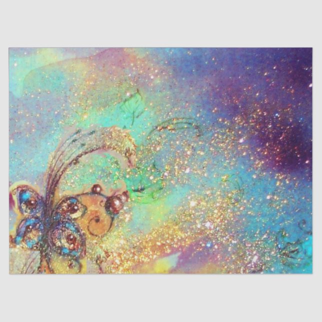 GARDEN OF THE LOST SHADOWS /MAGIC BUTTERFLY PLANT TISSUE PAPER (Front)