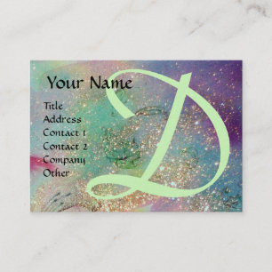 GARDEN OF THE LOST SHADOWS - MONOGRAM BUSINESS CARD