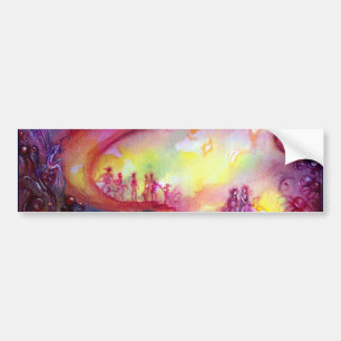 GARDEN OF THE LOST SHADOWS / MYSTIC STAIRS BUMPER STICKER