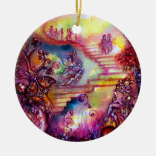 GARDEN OF THE LOST SHADOWS- MYSTIC STAIRS CERAMIC TREE DECORATION