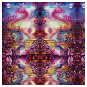 GARDEN OF THE LOST SHADOWS / MYSTIC STAIRS FABRIC