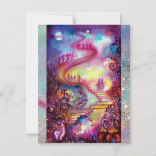 GARDEN OF THE LOST SHADOWS, MYSTIC STAIRS INVITATION