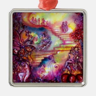 GARDEN OF THE LOST SHADOWS- MYSTIC STAIRS METAL ORNAMENT