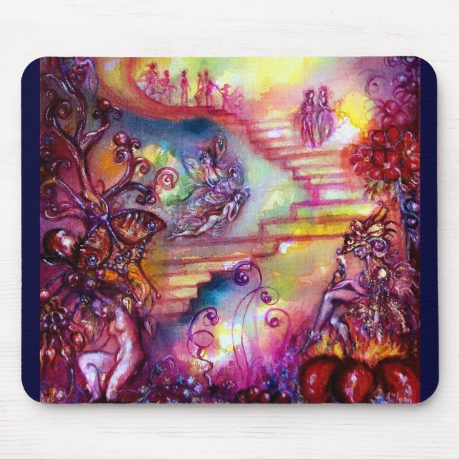 GARDEN OF THE LOST SHADOWS / MYSTIC STAIRS MOUSE PAD (Front)