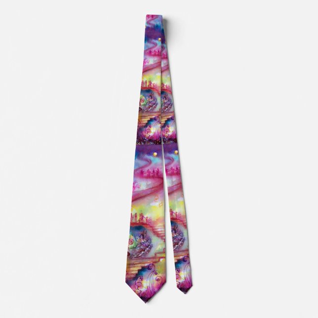 GARDEN OF THE LOST SHADOWS ,MYSTIC STAIRS TIE (Front)