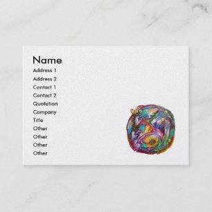 GARDEN OF THE LOST SHADOWS -pearl paper Business Card