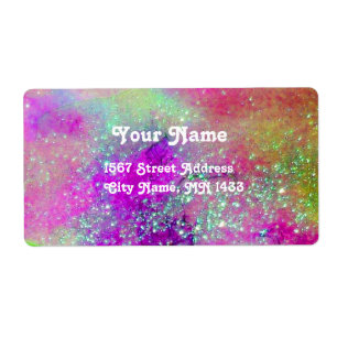 GARDEN OF THE LOST SHADOWS, Pink Teal Blue Purple